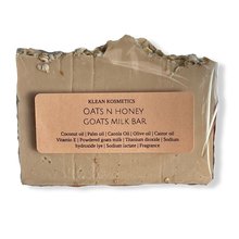Load image into Gallery viewer, OATS N HONEY GOATS MILK BAR
