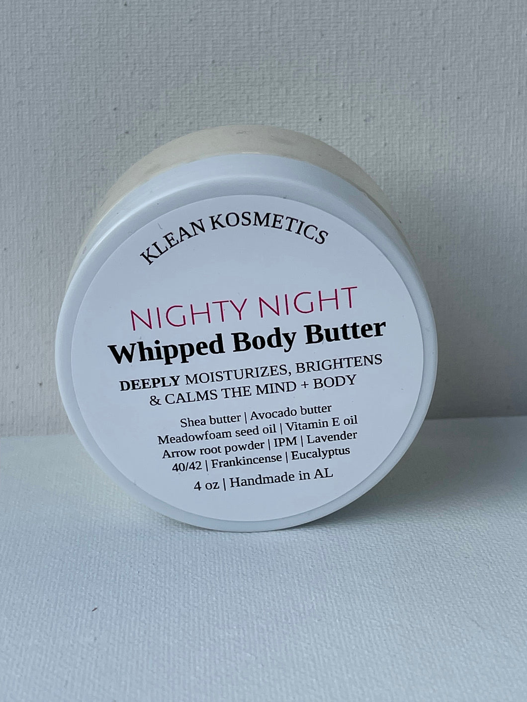 ESSENTIAL OIL FRAGRANCED BODY BUTTERS